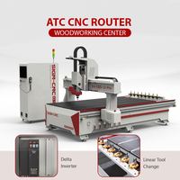 Router CNC 3D para Publicidad, Modelo 1325, para Corte y Fresado de Aluminio, Madera, Acrílico, PCB, MDF, Contrachapado y Letreros
