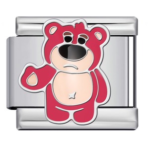 Nouveau <span class=keywords><strong>bracelet</strong></span> modulaire italien en acier inoxydable <span class=keywords><strong>soudé</strong></span> à motifs de dessins animés, <span class=keywords><strong>bracelet</strong></span> extensible tendance à maillons entrelacés pour DIY - Product Image 3