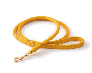 <span class=keywords><strong>Collar</strong></span> y correa de cuero suave para perro, diseño al por mayor, personalizado, hecho a mano, de lujo, trenzado, pequeño, grande, para mascotas, cuerda para caminar - Product Image 6