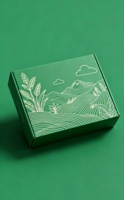 Boîte cadeau en carton pour courrier Boîte d'emballage en papier pour avion Lunettes ondulées Boîtes d'expédition en avion