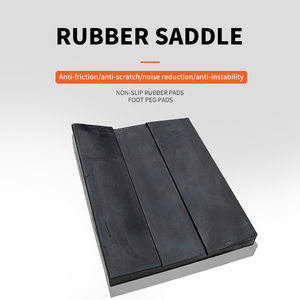 कस्टम रबर कालिका v-आकार के रबर पैड सदमे अवशोशोषक फिक्सिंग पैड एल्यूमीनियम कोइल धातु शीट परिवहन के लिए - Product Image 2