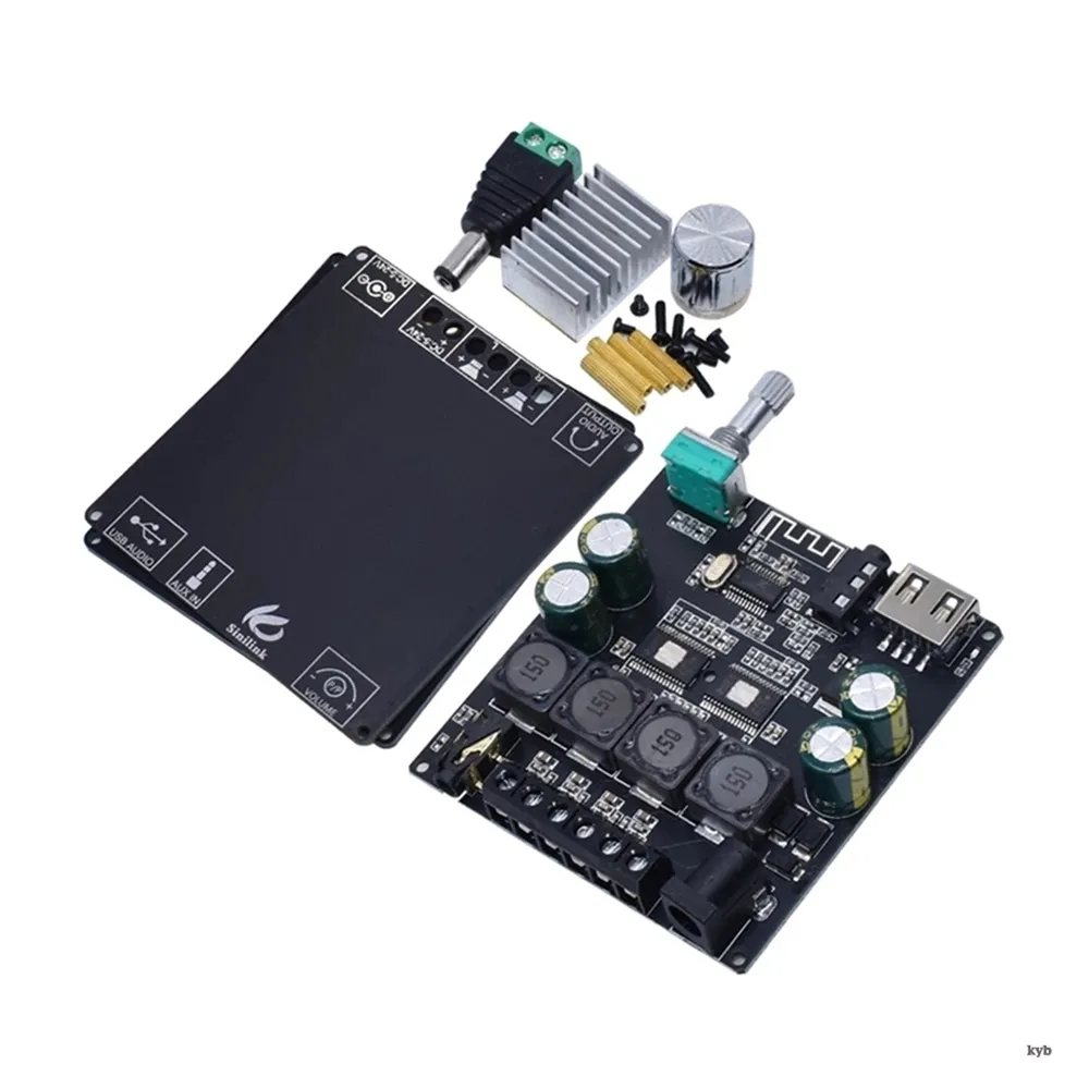 ZK-1002 HIFI TPA31165.0ハイパワーデジタルアンプステレオボード100W * 2 AMP Amplificadorオーディオホームシアター更新