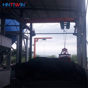 מנוף גשר חד-קורה LZ 5 טון עם כף אחיזה, מנוע, למכירה ישירות מהמפעל, באיכות גבוהה, להובלת פחם, חול ומטענים בתפזורת - Product Image 6