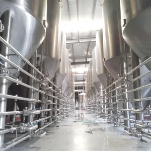 Turnkey 5000L commercial beer brewery brewing equipment beer brew system plant for brewery