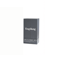 Caja de Perfume Rígida de Doble Puerta de Lujo Personalizada, Empaque de Papel Creativo para Marcas de Fragancias y Belleza