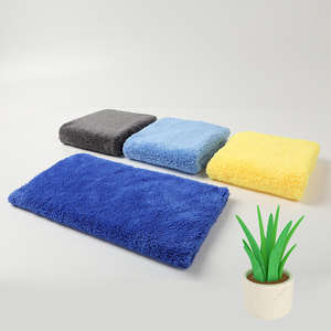 Serviette de nettoyage automobile à séchage rapide FUKUYUSEI pour usage domestique, 600 g/m², microfibre, velours corail Pumi, tricotée, 40x40, absorbante - Product Image 5