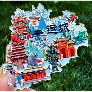 Thụy sĩ <span class=keywords><strong>Zurich</strong></span> Lake Scenic kim loại tủ lạnh nam châm du lịch lưu niệm trang trí tủ lạnh nam châm - Product Image 6