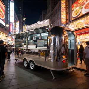 Camion de restauration en acier inoxydable avec équipement de cuisine complet pour la restauration commerciale en gros - Product Image 5