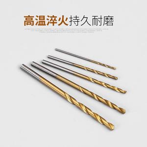 ZHCY Twist <b>Drill</b> <b>Bit</b> Set 1-3mm HSS Titanium Plated Gold Finish <b>Wood</b> Drilling Tool 50Pc - Product Image 2