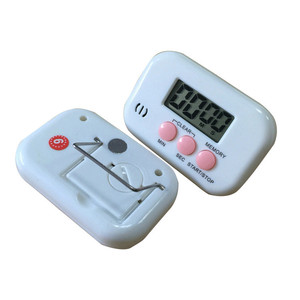 Electronic Timer HX-104 4-Digit Display 60 Min Countdown Touch Control Kitchen Use - Product Image 5