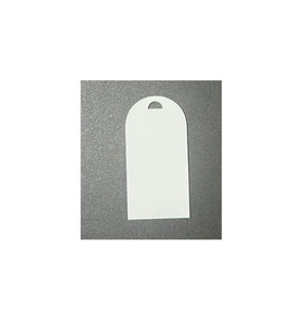 Segnalibro in Acrilico Trasparente Non Finito 90*45mm, Bianco, Oro, Argento, per Regali <span class=keywords><strong>Fai</strong></span>-<span class=keywords><strong>da</strong></span>-<span class=keywords><strong>Te</strong></span> e Etichette - Product Image 3