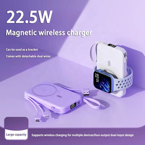 2025 chargeur de téléphone portable magnétique <span class=keywords><strong>batterie</strong></span> 10000mah Power Bank sûr pour apple Watch airpods iphone <span class=keywords><strong>Mac</strong></span> - Product Image 2