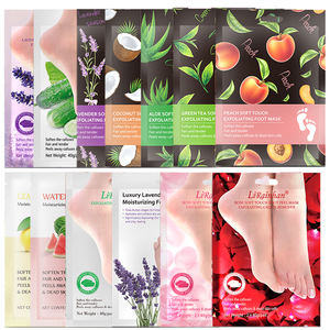 Exfoliating मृत त्वचा फीट पेडीक्योर मुखौटा छीलने पैर मुखौटा पैर देखभाल - Product Image 1