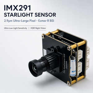 Module de caméra USB industrielle 2MP Sony IMX291 haute vitesse 120fps avec objectif 6mm F1.6, HDR pour faible luminosité, pour vision industrielle AOI - Product Image 1