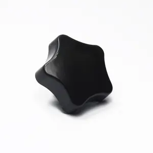 China Supplier Star Threaded Round Ball Knobs Round Bakelite Plastic Knob Bakelite Plastic Black Ball Knob