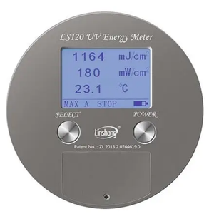 Linshang LS120 Compteur d'énergie UV Testeur d'énergie Puissance Température Temps, Radiomètre intégrateur <span class=keywords><strong>ultraviolet</strong></span> pour le durcissement UV basé sur HPML - Product Image 1