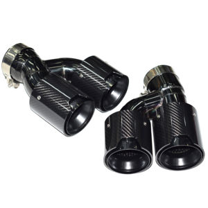ปลายท่อไอเสีย DEX สำหรับ BMW ซีรีส์ 5 รุ่น G30 G31 G38 โลโก้ MP แบบสี่ท่อ คุณภาพสูง คาร์บอนไฟเบอร์ SUS304 ท่อไอเสียปลายท่อแบบปลายแหลม - Product Image 5