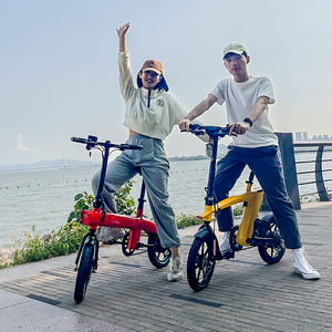 Bicicleta Eléctrica Plegable Ligera ONYX, la Más Vendida, Mini de 14'', con Batería Integrada para Adultos, Urbana, H2 36V, Certificación CE - Product Image 1