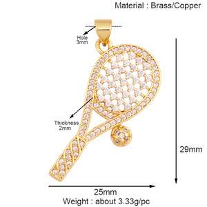 Pendentif d'haltères pour la <span class=keywords><strong>fabrication</strong></span> <span class=keywords><strong>de</strong></span> <span class=keywords><strong>bijoux</strong></span> DIY, accessoires créatifs d'haltères pour le hockey, baseball, le football et le tennis - Product Image 6