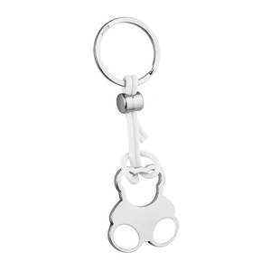 Llavero de Peluche de Osito Blanco de PVC Sin Caja - Product Image 1