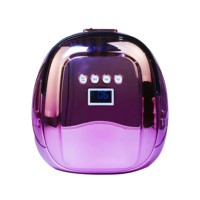 Lampe à ongles UV LED haute puissance 126W personnalisable avec grand écran tactile LCD, séchage rapide, sans fil, pour usage domestique, certifiée CE FCC RoHS