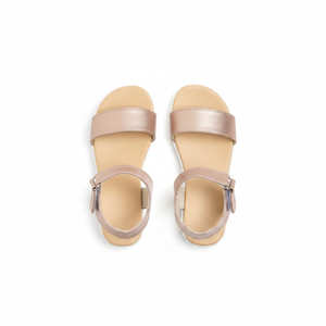 Sandales plates haut de gamme coréennes OZKIZ pour enfants F24, respirantes, à bout ouvert, mode estivale pour filles de 2 à 6 ans, vente en gros - Product Image 2