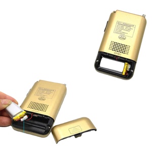 Aircraft FullBand VHF Radio Portable FM <strong>AM</strong> SW Radio VHF CB 30-223MHZ 25-28MHZ Air 118-138MHZ with Dual Alarm Clock - Product Image 1