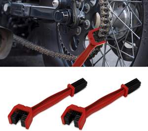 Kit d'entretien et de nettoyage de chaînes de moto et de vélo – Brosse de nettoyage pour engrenages de toutes sortes (3 types) - Product Image 2