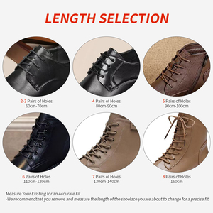 Lacci per scarpe rotondi cerati Lalasis 1/10 "sottili lacci eleganti da lavoro per scarpe eleganti da uomo o da donna - Product Image 5