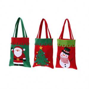 PROMO Fieltro Poliéster Bolsa de regalo de Navidad Decoración de Navidad - Product Image 2