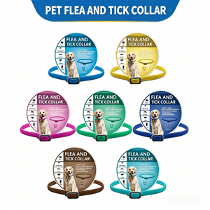 Collares Antipulgas Personalizables al por Mayor para <span class=keywords><strong>Perros</strong></span> y Gatos, Collares Impermeables Antipulgas y Garrapatas, Collares Repelentes de Insectos para Mascotas - Product Image 2