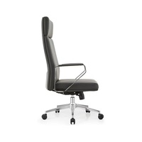 Chaise de bureau de direction de luxe à dossier haut, ergonomique, pivotante et réglable, pour mobilier de bureau