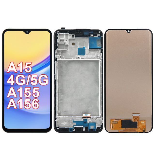 Mobile Phones Replacement Incel Touch TFT Monitor LCD A15 4G/5G A155 A156 Display Screen for Samsung