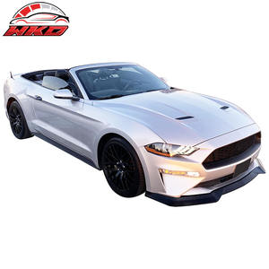 Lèvre de pare-chocs avant pour Ford Mustang GT 2018-2023 Style R Spec Non peint PP Splitter Diffuseur Garde-boue de menton Protection - Product Image 5