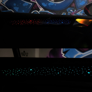 Vente en gros de lumières d'ambiance LED Symphony pour Volkswagen Golf 6 2008-2013, bande lumineuse acrylique pour l'atmosphère intérieure, fabricant - Product Image 3