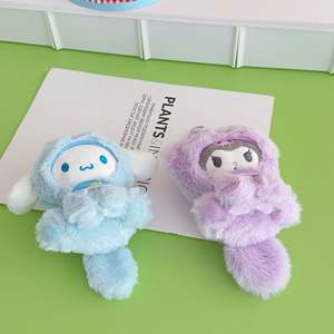 Mainan anjing kucing peliharaan melengking SanRioed keluarga <span class=keywords><strong>Elf</strong></span> Kelinci seri bayi Saniro karakter Kawaii mainan mewah anjing mengunyah kucing interaktif - Product Image 4