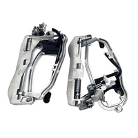 Nouvelles poignées de porte extérieures avant (4 pièces) 51218243615 51218243616 51228243635 51228243636 pour X5 2000-2007 Garantie 12 mois