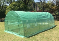 Kit de serre tunnel en acier galvanisé avec couverture en PE, pour jardin, culture hydroponique, extérieur, maison, écologique, moderne