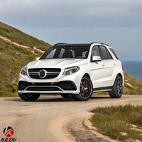 Kit carrosserie complet pour BENZ W166 AMG Line 2015-2019, style GLE63, lèvre avant, diffuseur arrière, jupes latérales, lifting