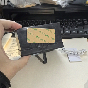 Infinity Garage <strong>Key</strong> Holder with Mini Car for <strong>Wall</strong>, Light Illusion <strong>Keys</strong> Hangers <strong>Hooks</strong>, Mirror LED Lamp Display Case with USB - Product Image 5