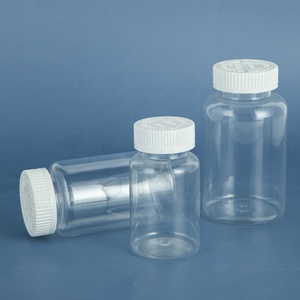 Tùy Chỉnh Nhựa <span class=keywords><strong>Pet</strong></span> Rỗng Thuốc Phân Hủy Sinh Học Capsule Chai Với Childproof Cap Cho Capsule Bao Bì - Product Image 2
