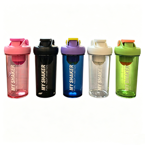 맞춤형 로고 700/900ml BPA 프리 대용량 스포츠 피트니스 플라스틱 누수 방지 쉐이커 컵 블렌더 짐 단백질 컵 (성인용) - Product Image 2