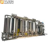 Fabricant Système de nettoyage automatique semi-automatique CIP Réservoirs d'acide hydrique alcalin pour l'industrie du lait, du jus et de la bière