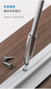 ตู้เก็บของแบบไม่ต้องตัดแต่ง ทำจากอลูมิเนียมอัลลอยด์และเหล็กแผ่นรีดเย็น ดีไซน์ทันสมัยสำหรับห้องครัว ห้องนั่งเล่น และโรงเรียน - Product Image 4