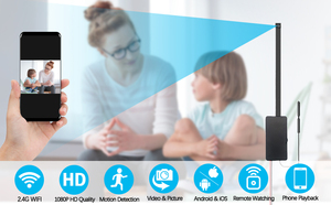 โมดูลกล้องซ่อนอัจฉริยะ WiFi DIY, กล้องมุมกว้าง 1080P HD, ตรวจจับความเคลื่อนไหวและดูภาพจากระยะไกลผ่านแอป Tuya Smart Life - Product Image 6
