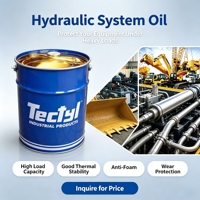 Huile hydraulique anti-usure, fluide hydraulique industriel pour machines de construction et d'excavation