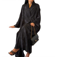 Lignes Custom OEM – Fabricant de vêtements traditionnels modestes de haute qualité, imprimés, à un bouton, coupe ample, pour femmes, style Dubaï, Ramadan, Aïd