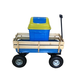 Charge 150kg 4 roues plage main tirer chariot de jardin pour l'extérieur - Product Image 4