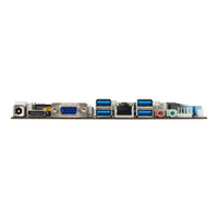 Motherboard Mini ITX DDR3 8G Kustomisasi OEM dengan Chipset Intel HM86/87 Mendukung CPU Core I3/i5/i7 Generasi ke-4 PGA 947