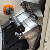 Torno CNC Horizontal de Servicio Pesado Boji TCK46M-500, TCK46Y-500, Combinación de Fresado y Torneado con Motor y Control GSK
